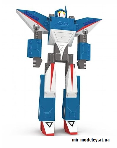 №16533 - MechU - Робот-инфорсер (Hobikitkertas) из бумаги