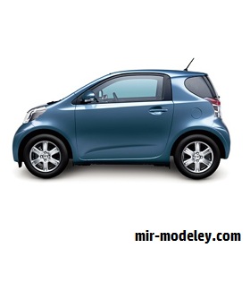 №17002 - Toyota iQ (Toyota Paper Model) из бумаги