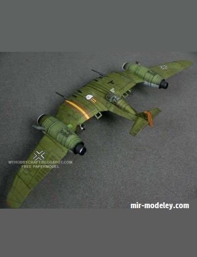 №17001 - Dusso Plane (Peri paperhobby) из бумаги