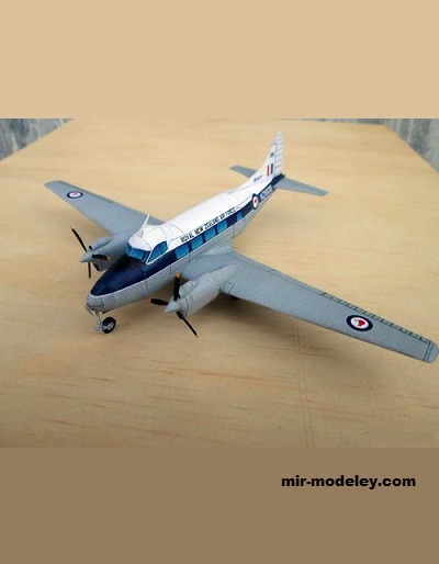 №17094 - De Havilland DH.104 Dove/Devon (Gary Pilsworth) из бумаги