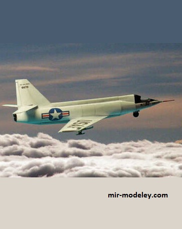 №17021 - Bell X-2 (Rudolf Heger) из бумаги