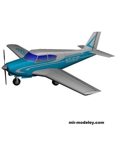 №17068 - Piper Comanche (Gary Pilsworth) из бумаги