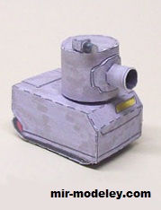 №17182 - Advance Wars Black Hole Tank (Ninjatoes) из бумаги