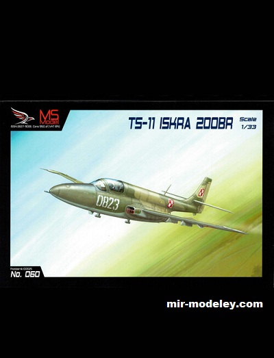 №17136 - TS-11 Iskra 200BR (MSModel 60) из бумаги