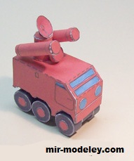 №17203 - Advance Wars Orange Star Missiles (Ninjatoes) из бумаги