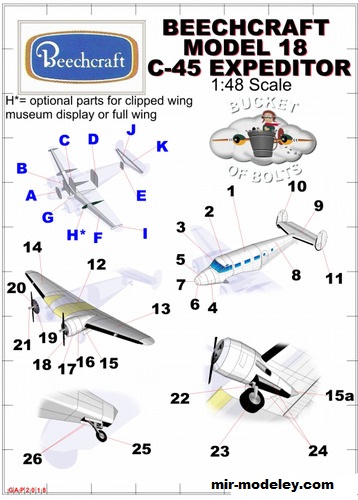 №17117 - Beechcraft C-45 
