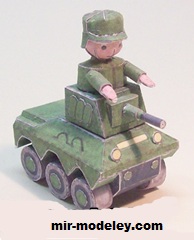 №17197 - Advance Wars Green Earth Recon (Ninjatoes) из бумаги