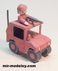 №17206 - Advance Wars Orange Star Recon (Ninjatoes) из бумаги