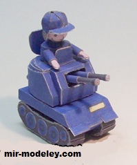 №17194 - Advance Wars Blue Moon Anti-Air (Ninjatoes) из бумаги