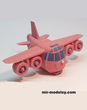 №17205 - Advance Wars Orange Star Bomber (Ninjatoes) из бумаги