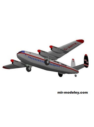 №17124 - Avro York (Gary Pilsworth) из бумаги