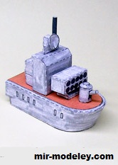 №17167 - Advance Wars Black Hole Cruiser (Ninjatoes) из бумаги