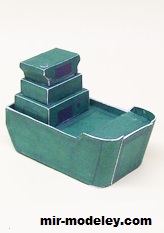 №17163 - Advance Wars Green Earth Lander (Ninjatoes) из бумаги