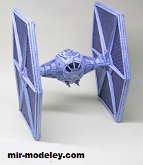 №17289 - Star Wars TIE-fighter (Ninjatoes) из бумаги