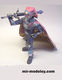 №17302 - The Legend of Zelda Great King of Evil Ganondorf (Ninjatoes) из бумаги