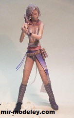 №17229 - Final Fantasy X-2 Yuna (gunner dressphere) (Ninjatoes) из бумаги