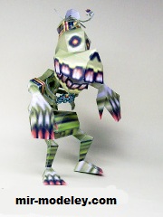 №17293 - The Legend of Zelda Skull Keeta (Ninjatoes) из бумаги