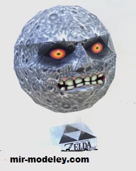 №17292 - The Legend of Zelda Majora’s Moon (Ninjatoes) из бумаги