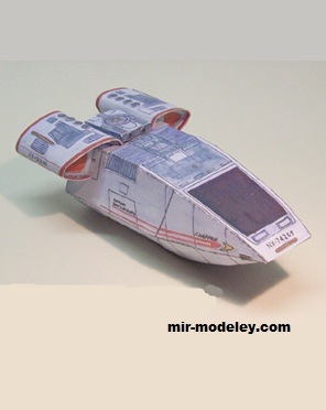 №17286 - Star Trek Type-10 shuttlecraft “Chaffee” (Ninjatoes) из бумаги