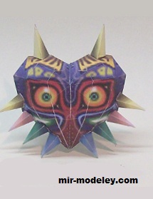 №17300 - The Legend of Zelda Majora’s Mask (Ninjatoes) из бумаги