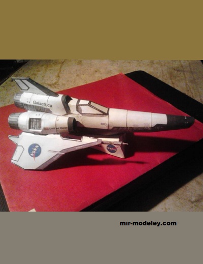 №17214 - Viper Mk.II NASA (Перекрас Ninjatoes) из бумаги