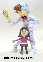 №17291 - The Legend of Zelda Pamela & dad (Ninjatoes) из бумаги