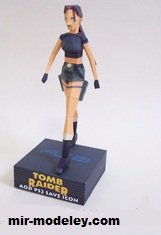 №17324 - Tomb Raider 6 Angel of Darkness save icon vignette (Ninjatoes) из бумаги
