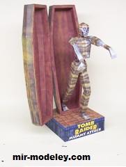 №17328 - Tomb Raider IV Mummy Attack vignette (Ninjatoes) из бумаги