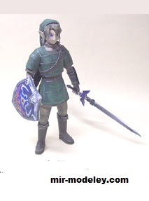 №17313 - The Legend of Zelda Hero of Twilight (Ninjatoes) из бумаги