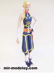 №17309 - The Legend of Zelda young Skyward Impa (Ninjatoes) из бумаги