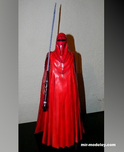 №17386 - Imperial royal guard (Noturno Sukhoi) из бумаги