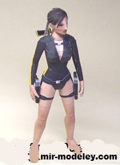 №17331 - Tomb Raider Underworld wetsuit (Ninjatoes) из бумаги