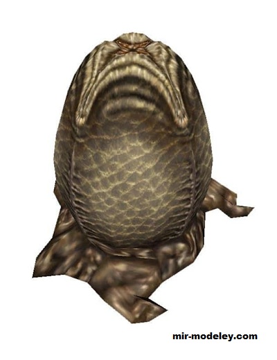 №17471 - Яйцо Чужого / Alien egg 2 (Noturno Sukhoi) из бумаги