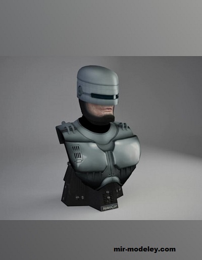 №17493 - Робокоп / Robocop (Paperwar) из бумаги