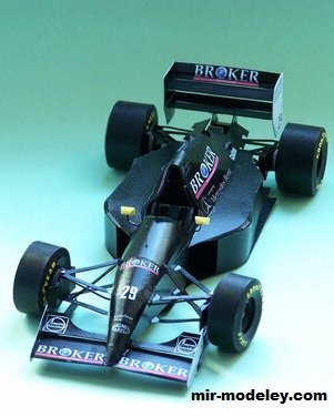 №17510 - Sauber C13 (GP Team) из бумаги