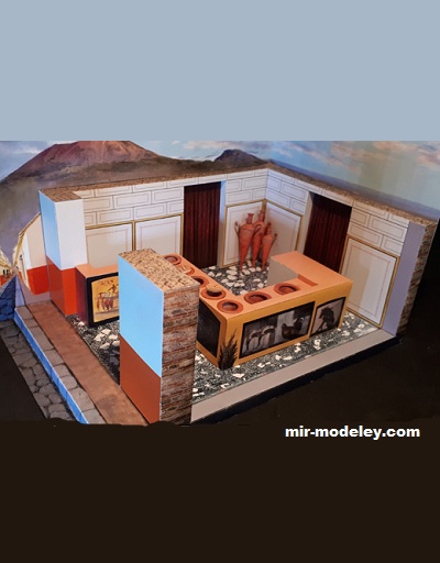 №17598 - Thermopolium (Paperdiorama) из бумаги