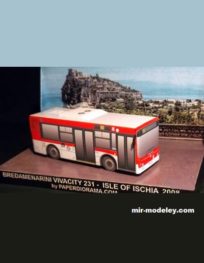 №17534 - BMB Vivacity 231C (Paperdiorama) из бумаги