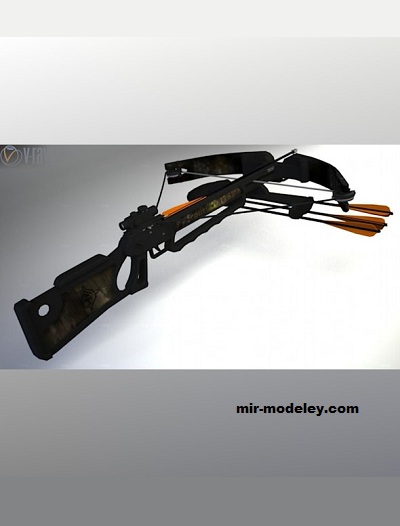 №17503 - Арбалет Дэрила / Arbalete Daryl (Paperwar) из бумаги