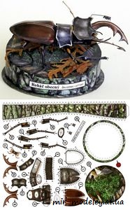 №1724 - Rohac obecny [ABC 2006-14] из бумаги