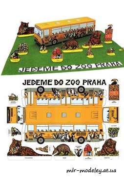 №1709 - Zoo praha [ABC 2005-15] из бумаги