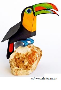 №1722 - Tukan [ABC 1976-24] из бумаги