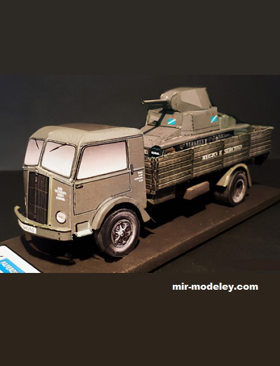 №17624 - Fiat 666 NM (Paperdiorama) из бумаги