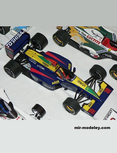 №17628 - Lola LC-90 (Miroslav Fabian) из бумаги