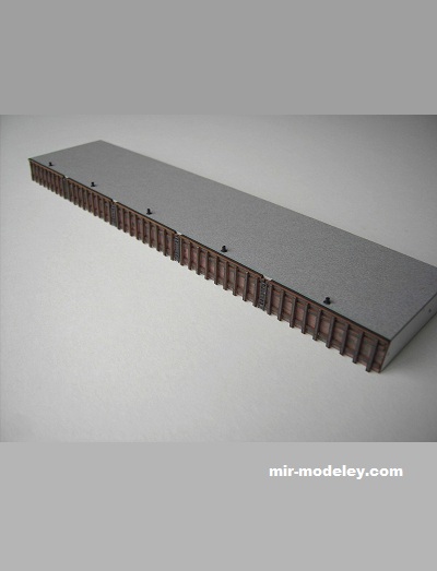 №17746 - Modular Quay (Paper Shipwright) из бумаги