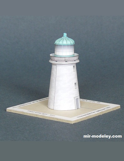 №17740 - Holyhead Mail Pier Lighthouse (Paper Shipwright) из бумаги