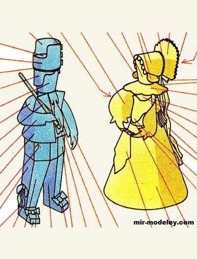 №17781 - Devce z Policska a chlapec z Litomyslska (ABC 1978- 16) из бумаги