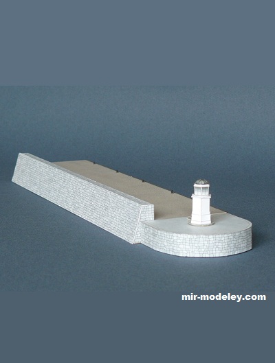 №17747 - Sea Wall (Paper Shipwright) из бумаги