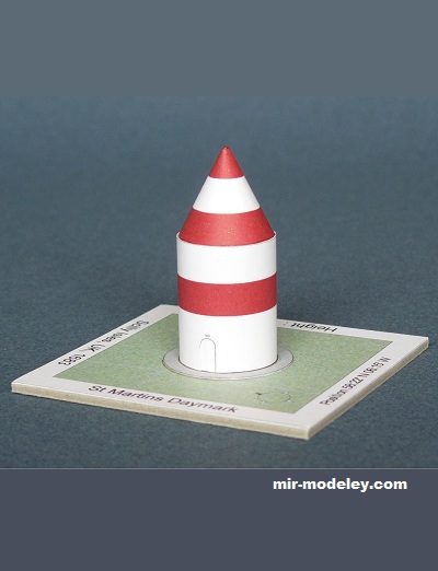 №17739 - St Martin’s Daymark (Paper Shipwright) из бумаги