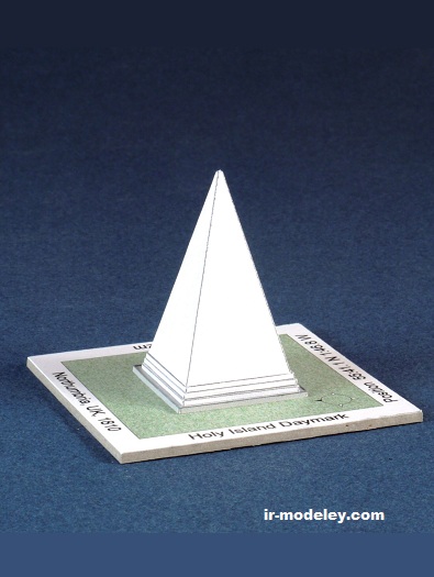 №17736 - Emmanuel Head Daymark (Paper Shipwright) из бумаги