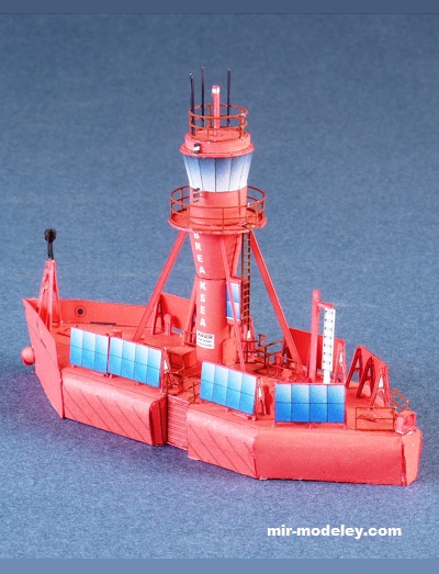 №17744 - Light Float No. 3 (Paper Shipwright) из бумаги